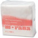 Morana Άσπρες Χαρτοπετσέτες 1Χ28