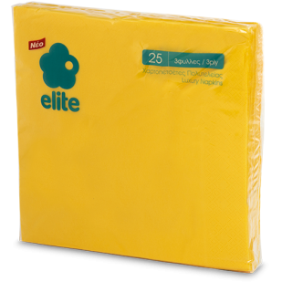 Elite Yellow Luxury Napkin 3X40