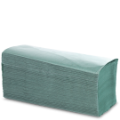 Folded Hand Towels Interfold Green 4000